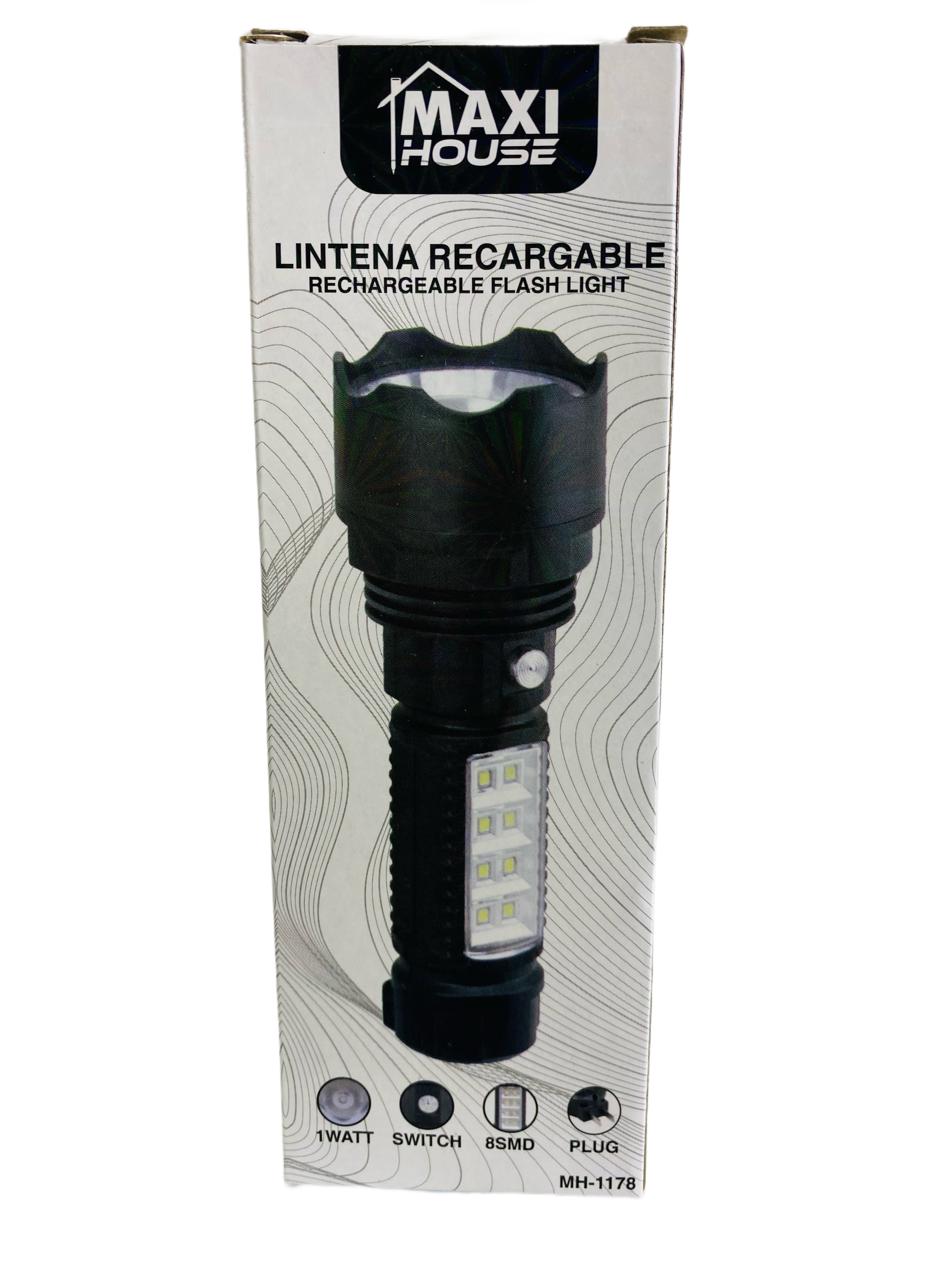 LINTERNA RECARGABLE LINTERNA RECARGABLE